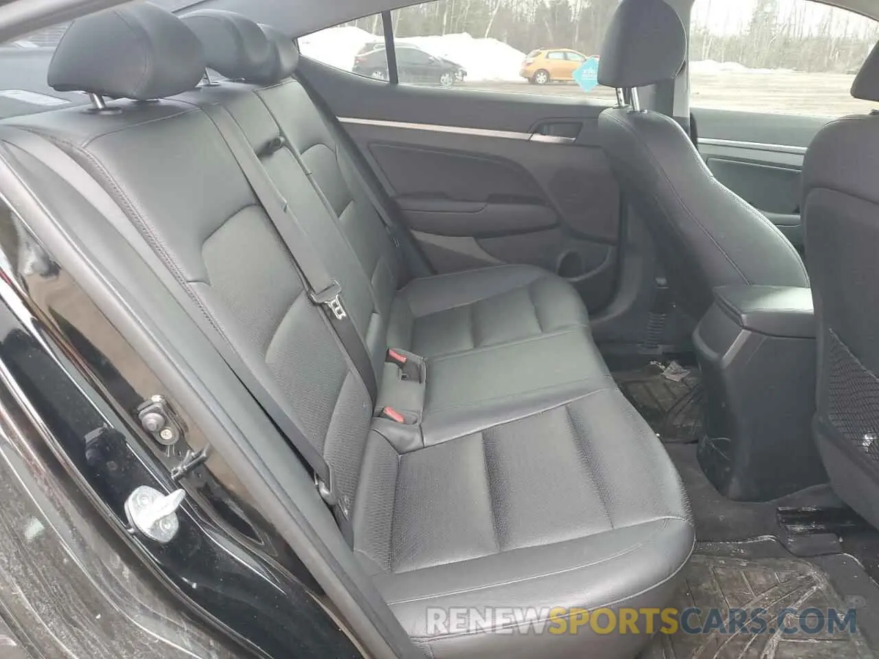 10 fotografías del automóvil dañado KMHD84LF8LU923191 HYUNDAI ELANTRA 2020
