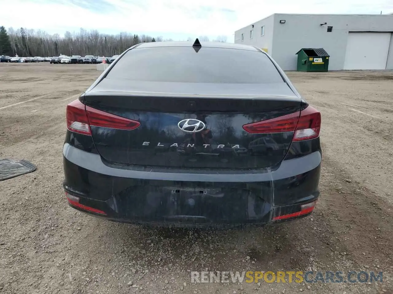 6 fotografías del automóvil dañado KMHD84LF8LU923191 HYUNDAI ELANTRA 2020