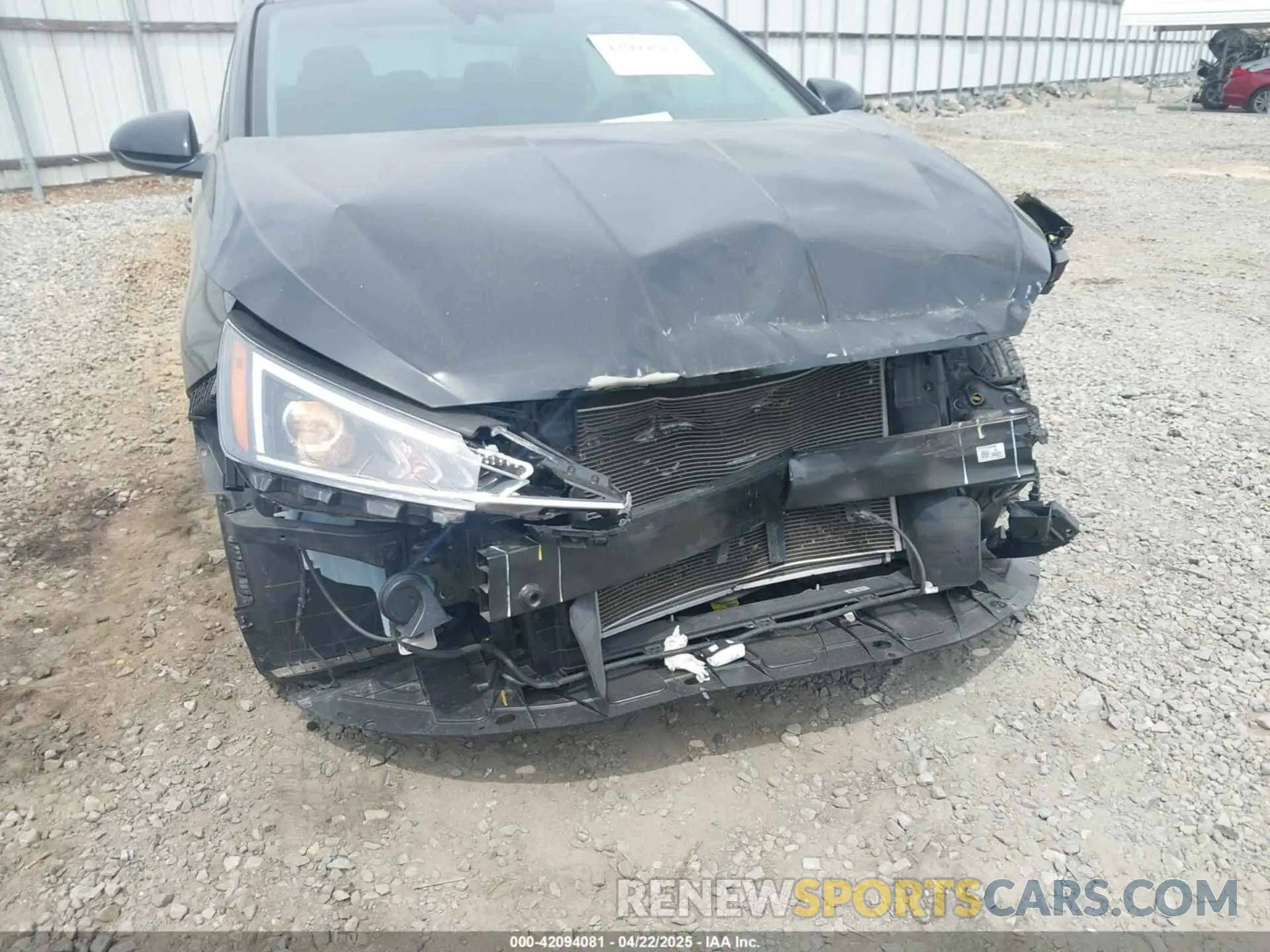6 fotografías del automóvil dañado KMHD84LF9LU041317 HYUNDAI ELANTRA 2020