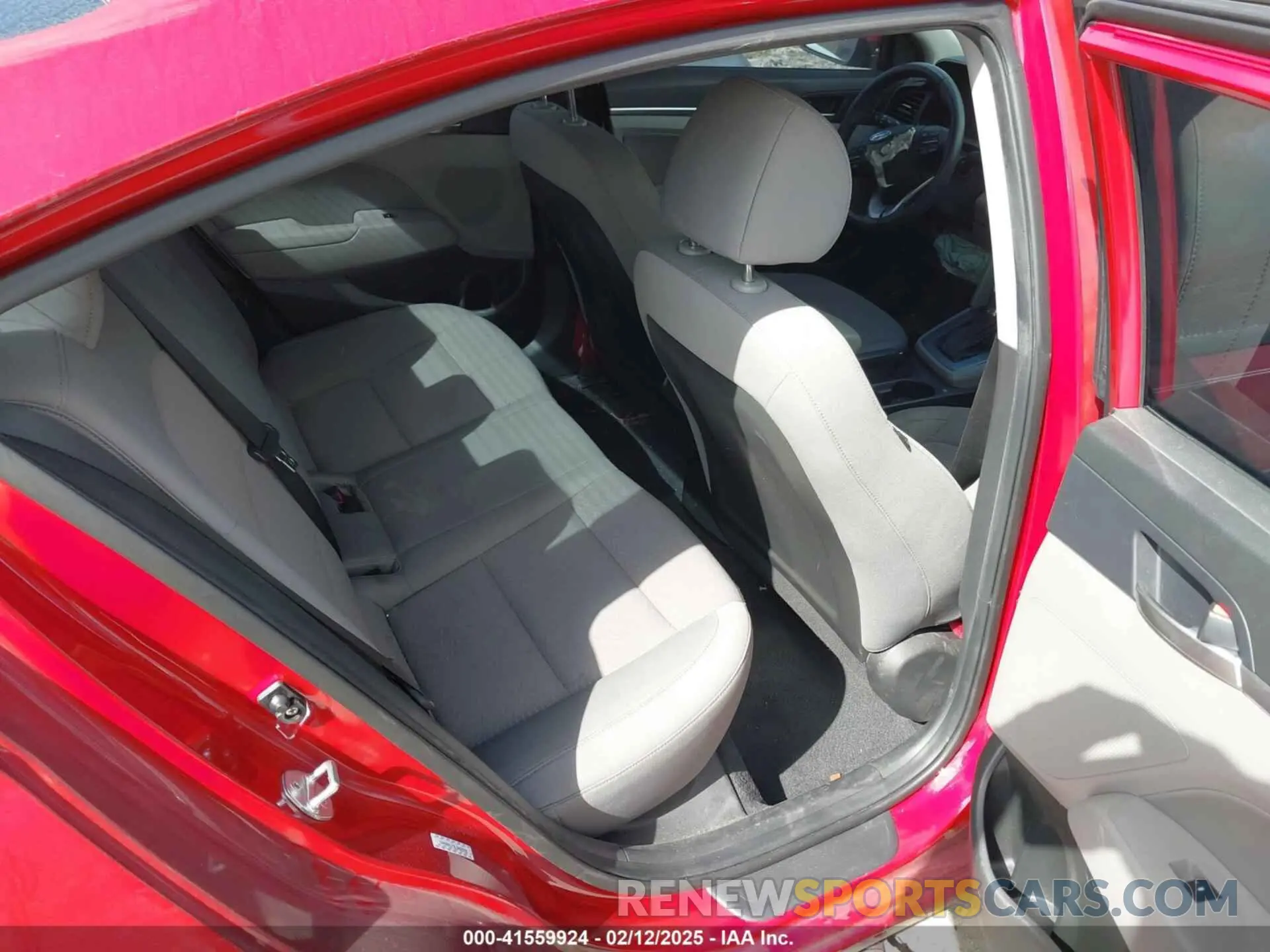 8 fotografías del automóvil dañado KMHD84LF9LU068338 HYUNDAI ELANTRA 2020