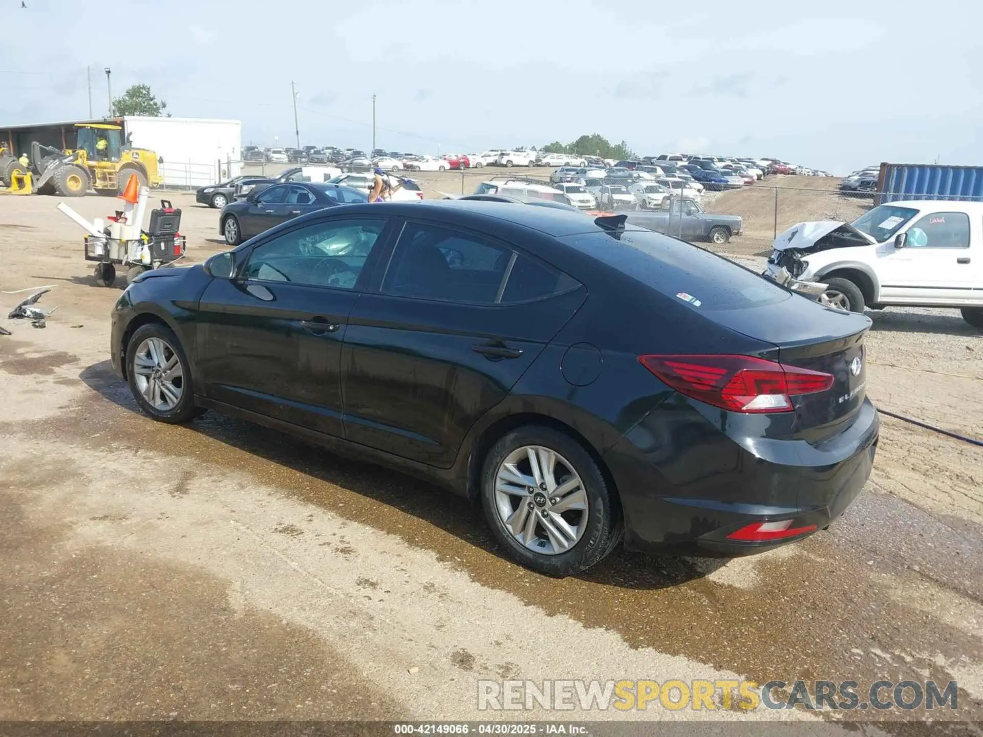 3 fotografías del automóvil dañado KMHD84LFXLU994456 HYUNDAI ELANTRA 2020