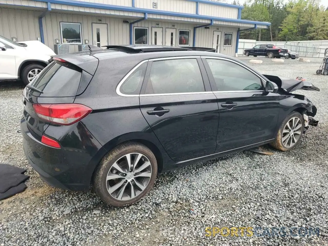 3 fotografías del automóvil dañado KMHH35LE6LU134969 HYUNDAI ELANTRA 2020