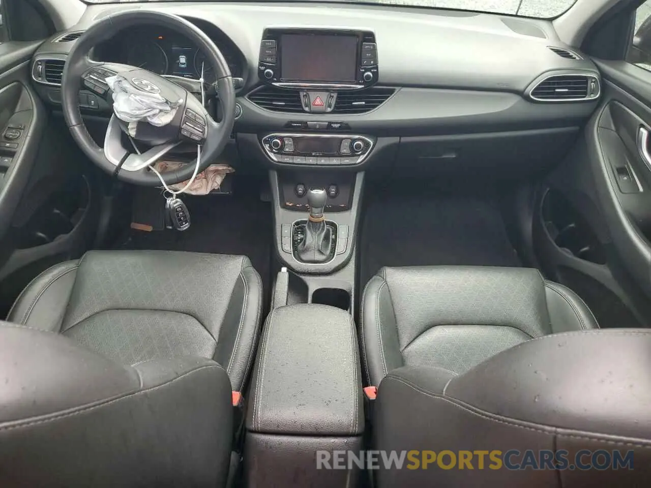8 fotografías del automóvil dañado KMHH35LE6LU134969 HYUNDAI ELANTRA 2020