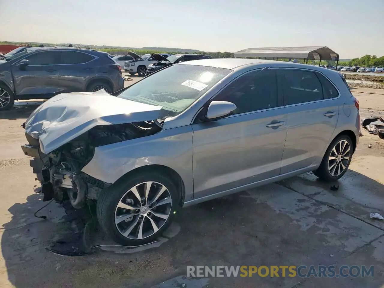 1 fotografías del automóvil dañado KMHH35LEXLU125689 HYUNDAI ELANTRA 2020