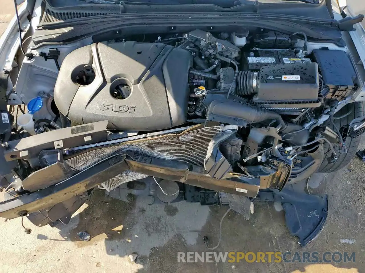 11 fotografías del automóvil dañado KMHH35LEXLU125689 HYUNDAI ELANTRA 2020