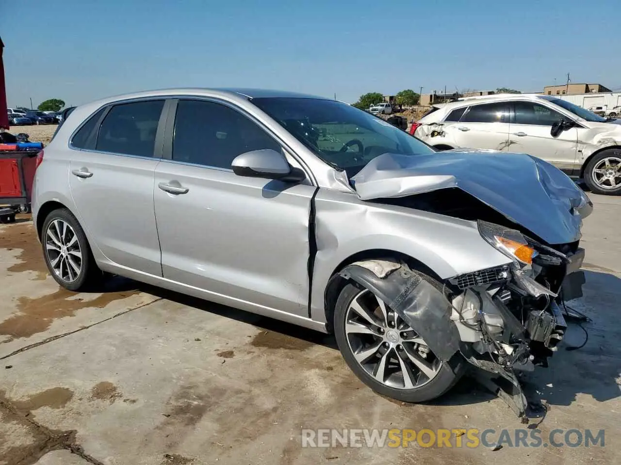 4 fotografías del automóvil dañado KMHH35LEXLU125689 HYUNDAI ELANTRA 2020