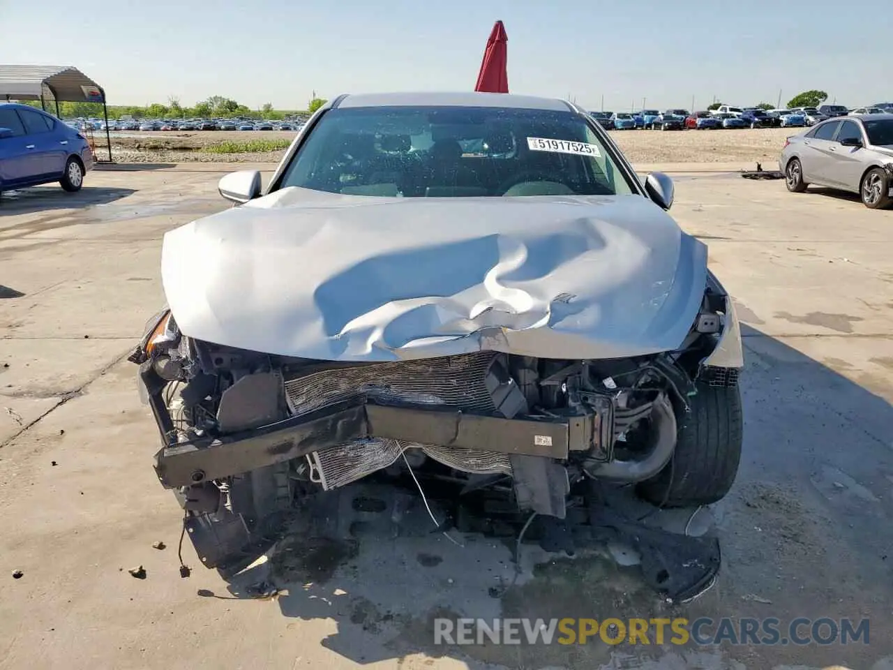 5 fotografías del automóvil dañado KMHH35LEXLU125689 HYUNDAI ELANTRA 2020