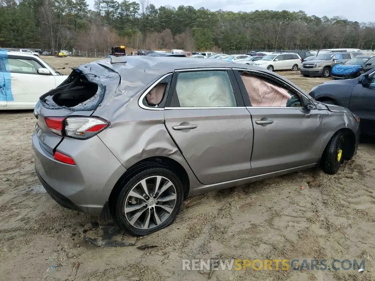 3 fotografías del automóvil dañado KMHH35LEXLU133744 HYUNDAI ELANTRA 2020