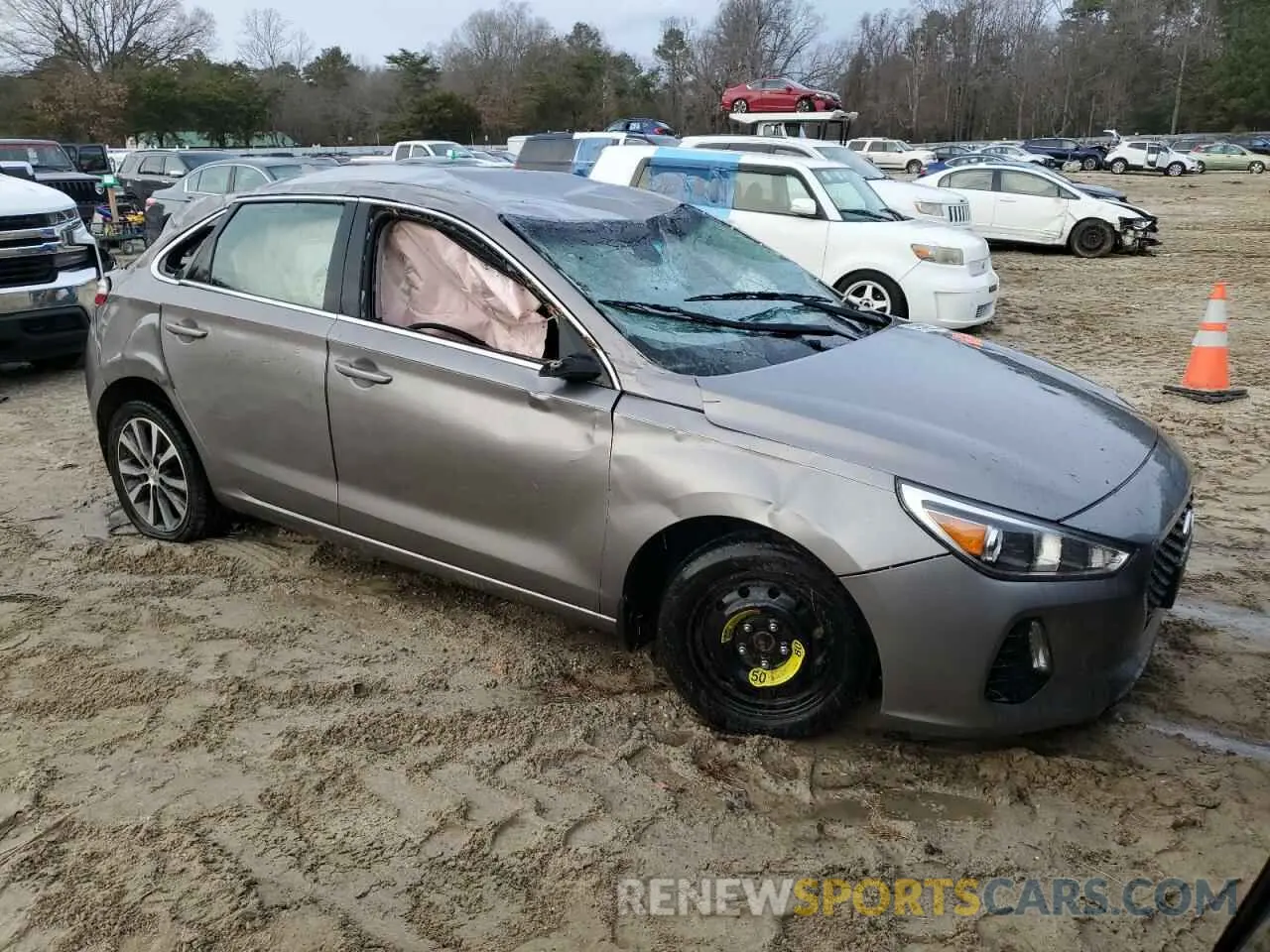 4 fotografías del automóvil dañado KMHH35LEXLU133744 HYUNDAI ELANTRA 2020