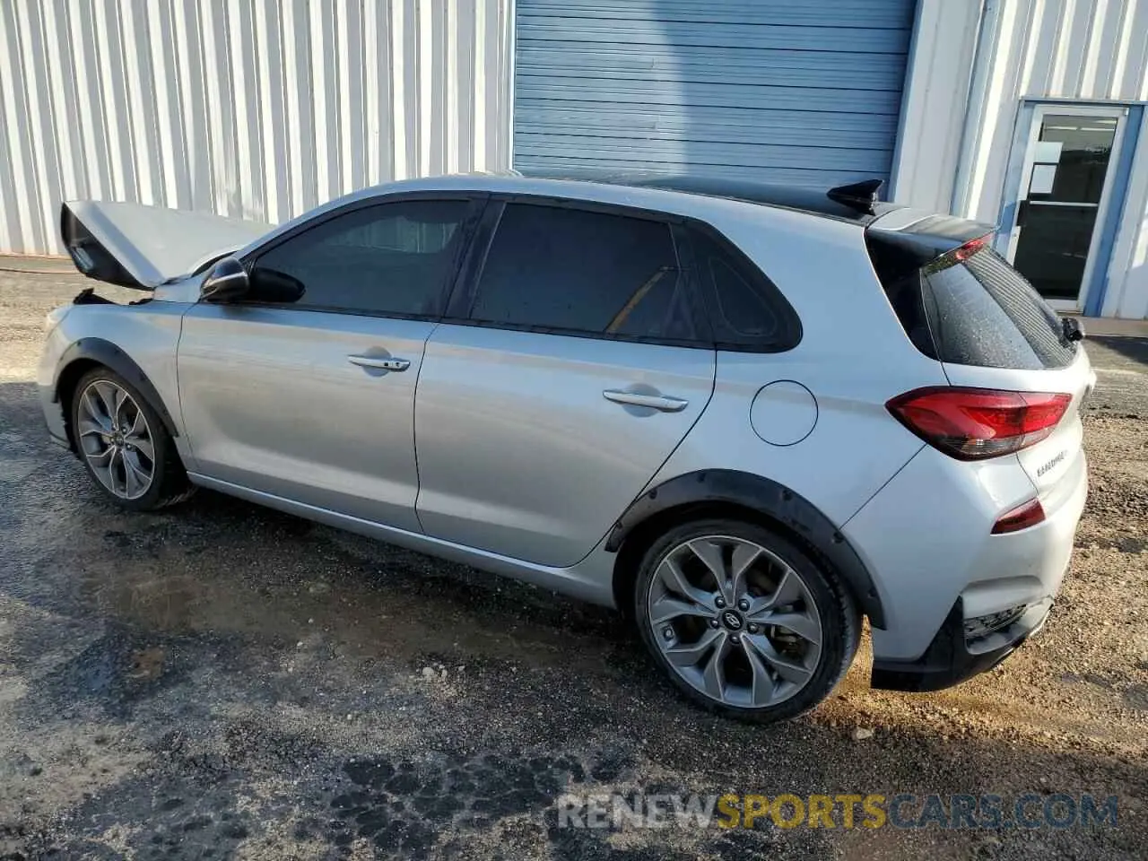 2 fotografías del automóvil dañado KMHH55LC0LU131851 HYUNDAI ELANTRA 2020