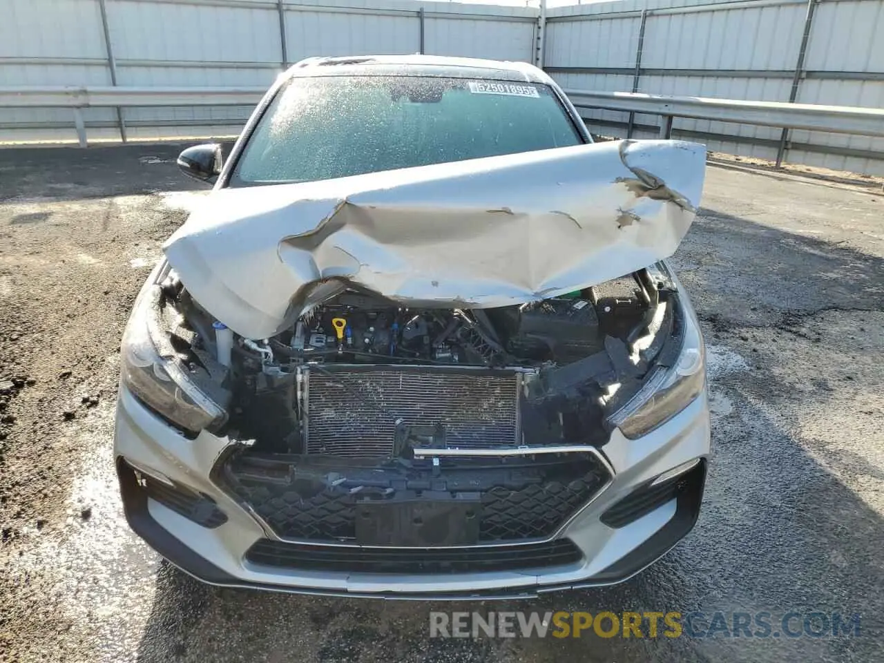5 fotografías del automóvil dañado KMHH55LC0LU131851 HYUNDAI ELANTRA 2020