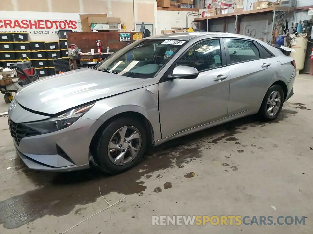 1 fotografías del automóvil dañado 5NPLL4AG0MH014366 HYUNDAI ELANTRA 2021