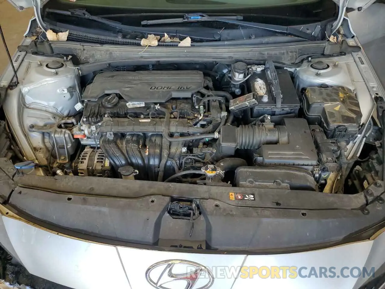 11 fotografías del automóvil dañado 5NPLL4AG0MH014366 HYUNDAI ELANTRA 2021