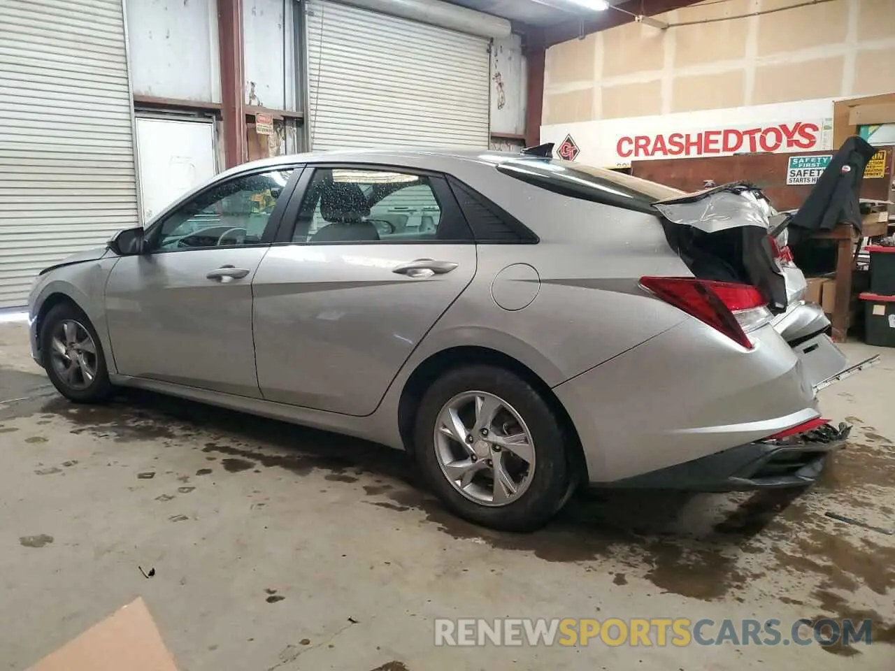 2 fotografías del automóvil dañado 5NPLL4AG0MH014366 HYUNDAI ELANTRA 2021
