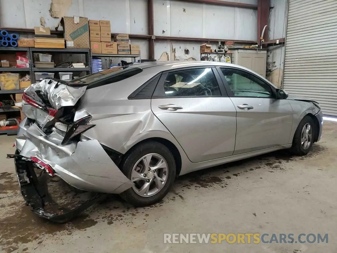 3 fotografías del automóvil dañado 5NPLL4AG0MH014366 HYUNDAI ELANTRA 2021