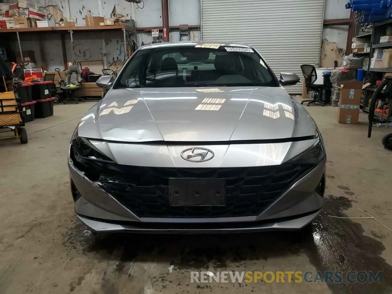 5 fotografías del automóvil dañado 5NPLL4AG0MH014366 HYUNDAI ELANTRA 2021