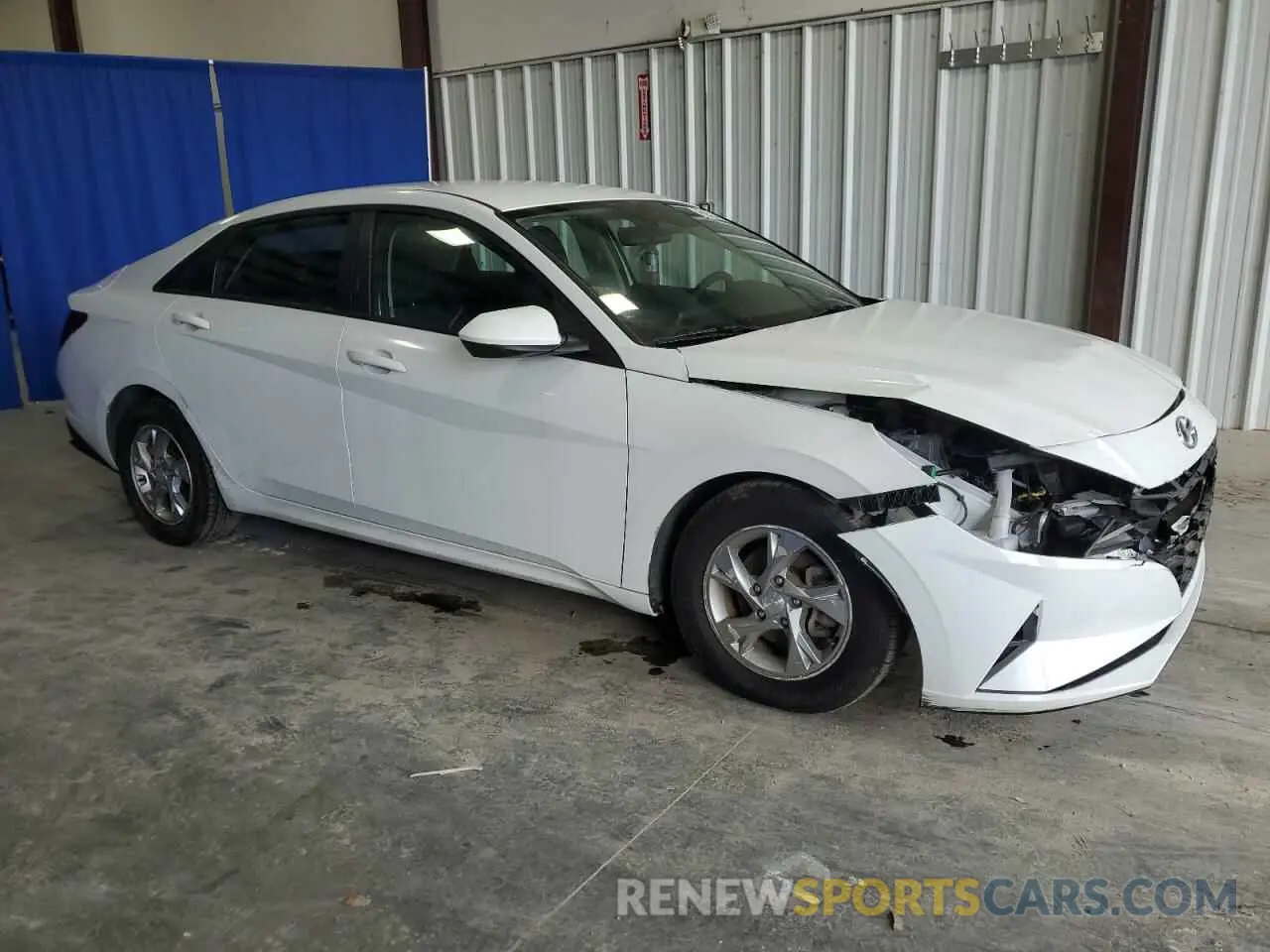 4 fotografías del automóvil dañado 5NPLL4AG0MH017221 HYUNDAI ELANTRA 2021