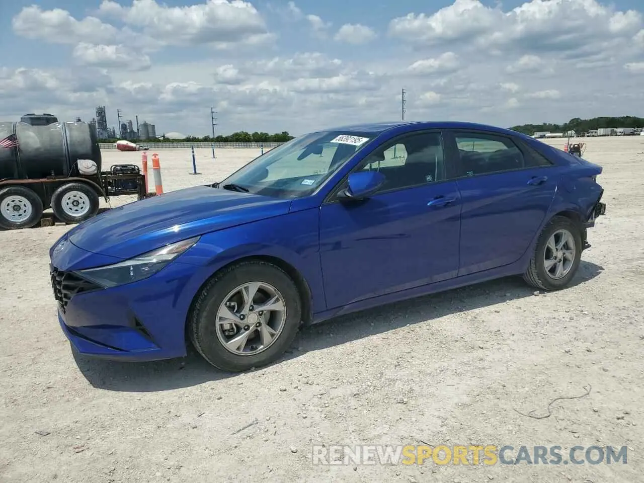 1 fotografías del automóvil dañado 5NPLL4AG1MH015509 HYUNDAI ELANTRA 2021
