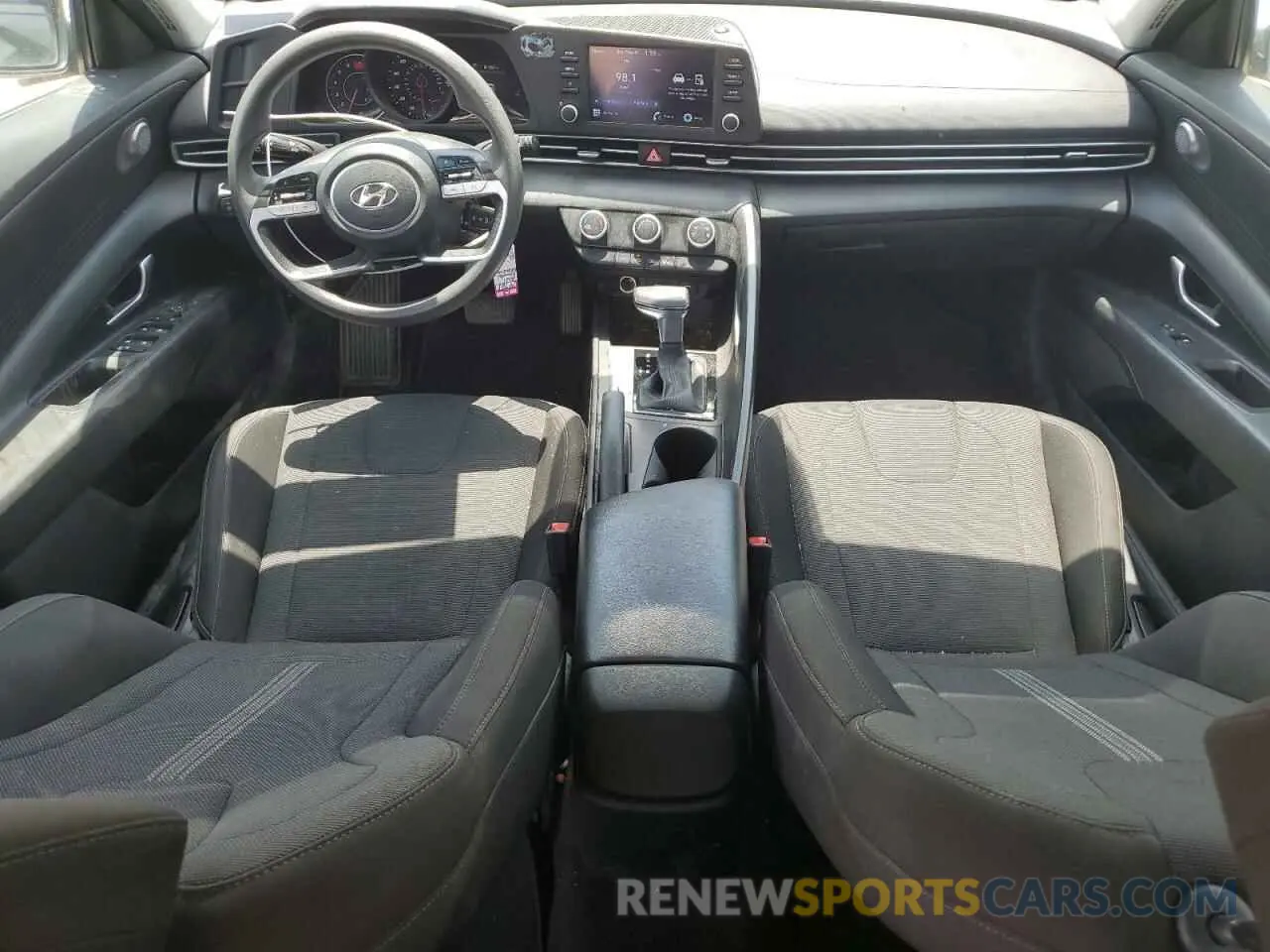 8 fotografías del automóvil dañado 5NPLL4AG1MH015509 HYUNDAI ELANTRA 2021
