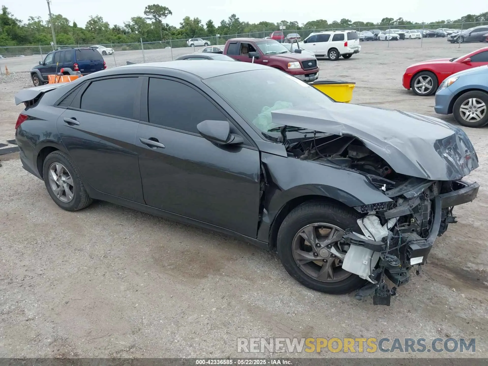 1 fotografías del automóvil dañado 5NPLL4AG1MH035291 HYUNDAI ELANTRA 2021