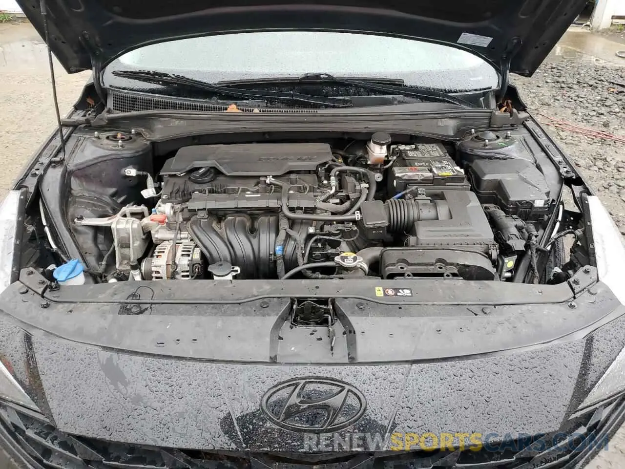 11 fotografías del automóvil dañado 5NPLL4AG1MH040717 HYUNDAI ELANTRA 2021