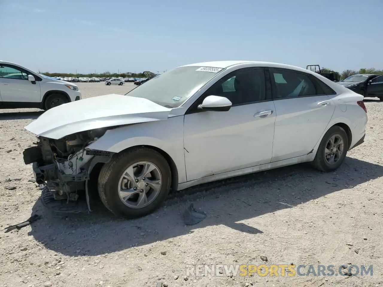 1 fotografías del automóvil dañado 5NPLL4AG1MH041642 HYUNDAI ELANTRA 2021