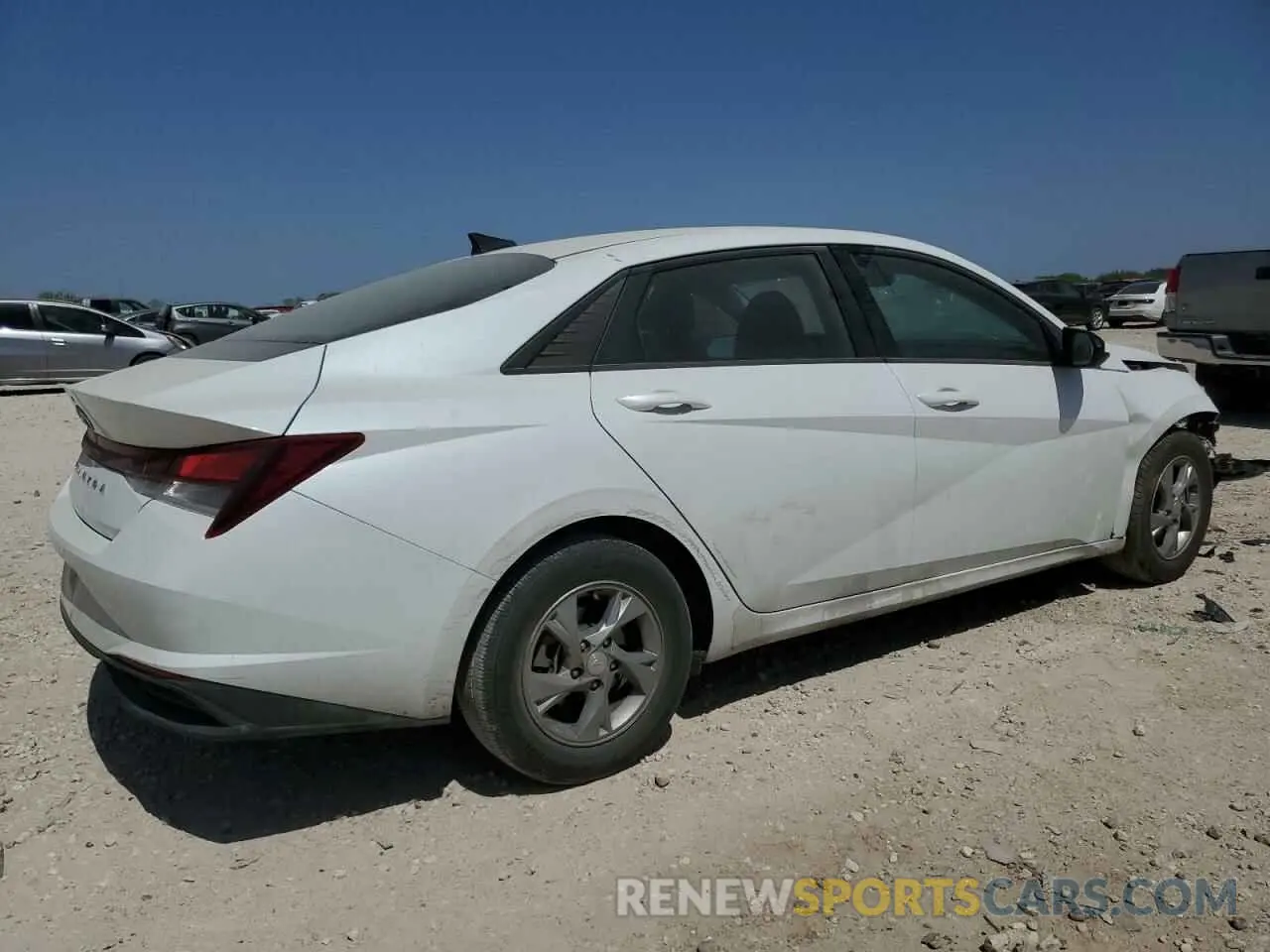 3 fotografías del automóvil dañado 5NPLL4AG1MH041642 HYUNDAI ELANTRA 2021