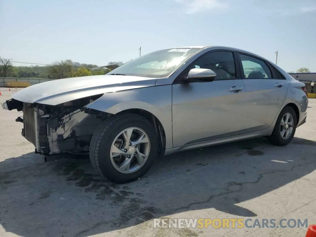 1 fotografías del automóvil dañado 5NPLL4AG1MH045495 HYUNDAI ELANTRA 2021