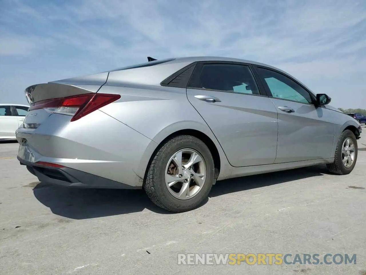3 fotografías del automóvil dañado 5NPLL4AG1MH045495 HYUNDAI ELANTRA 2021