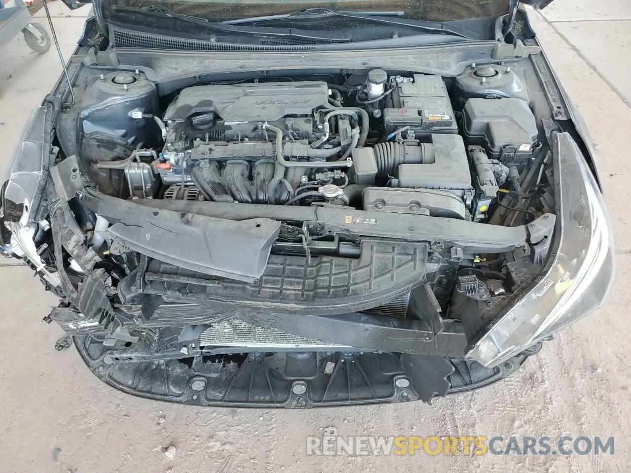 11 fotografías del automóvil dañado 5NPLL4AG2MH014448 HYUNDAI ELANTRA 2021