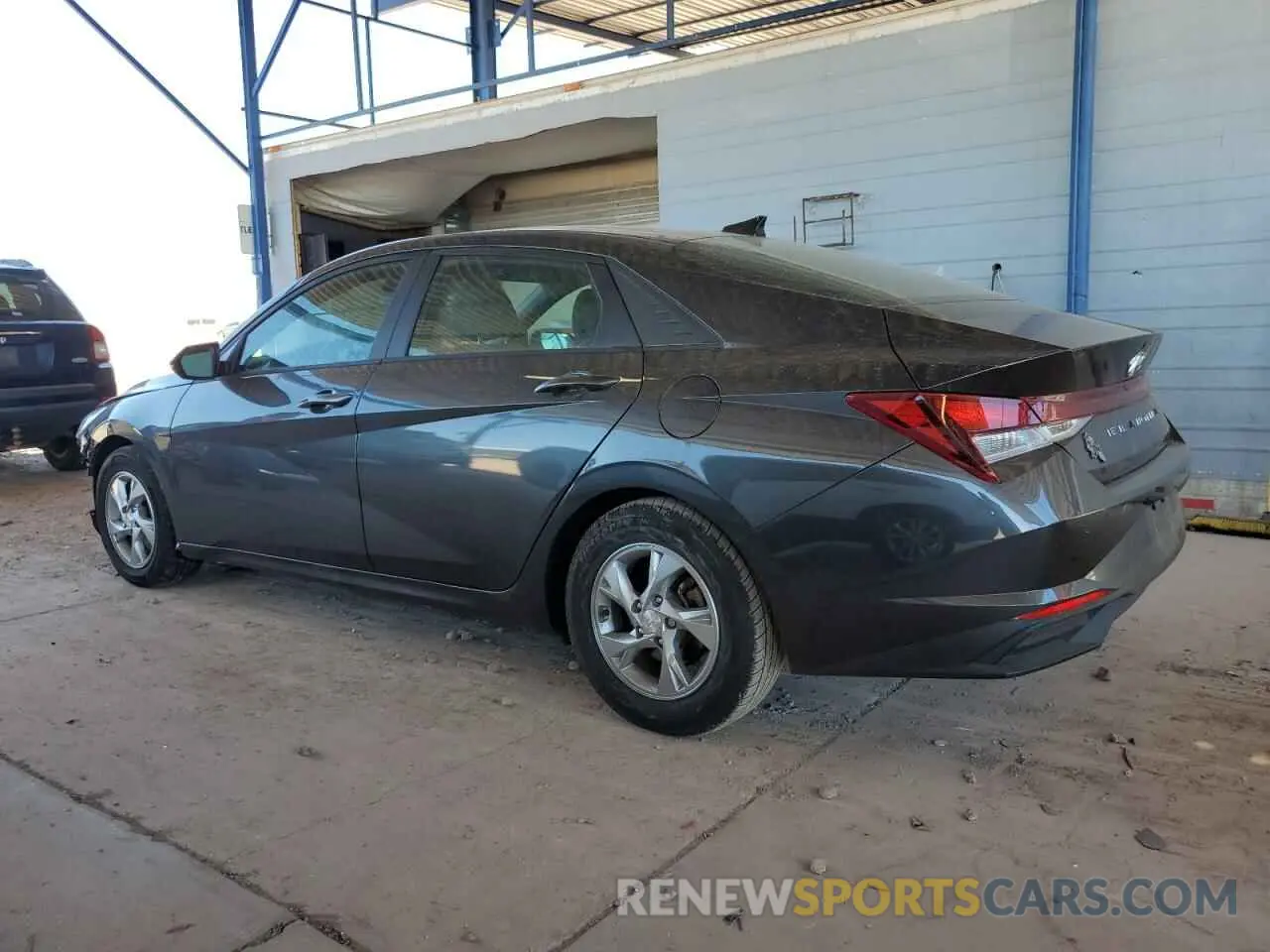 2 fotografías del automóvil dañado 5NPLL4AG2MH014448 HYUNDAI ELANTRA 2021