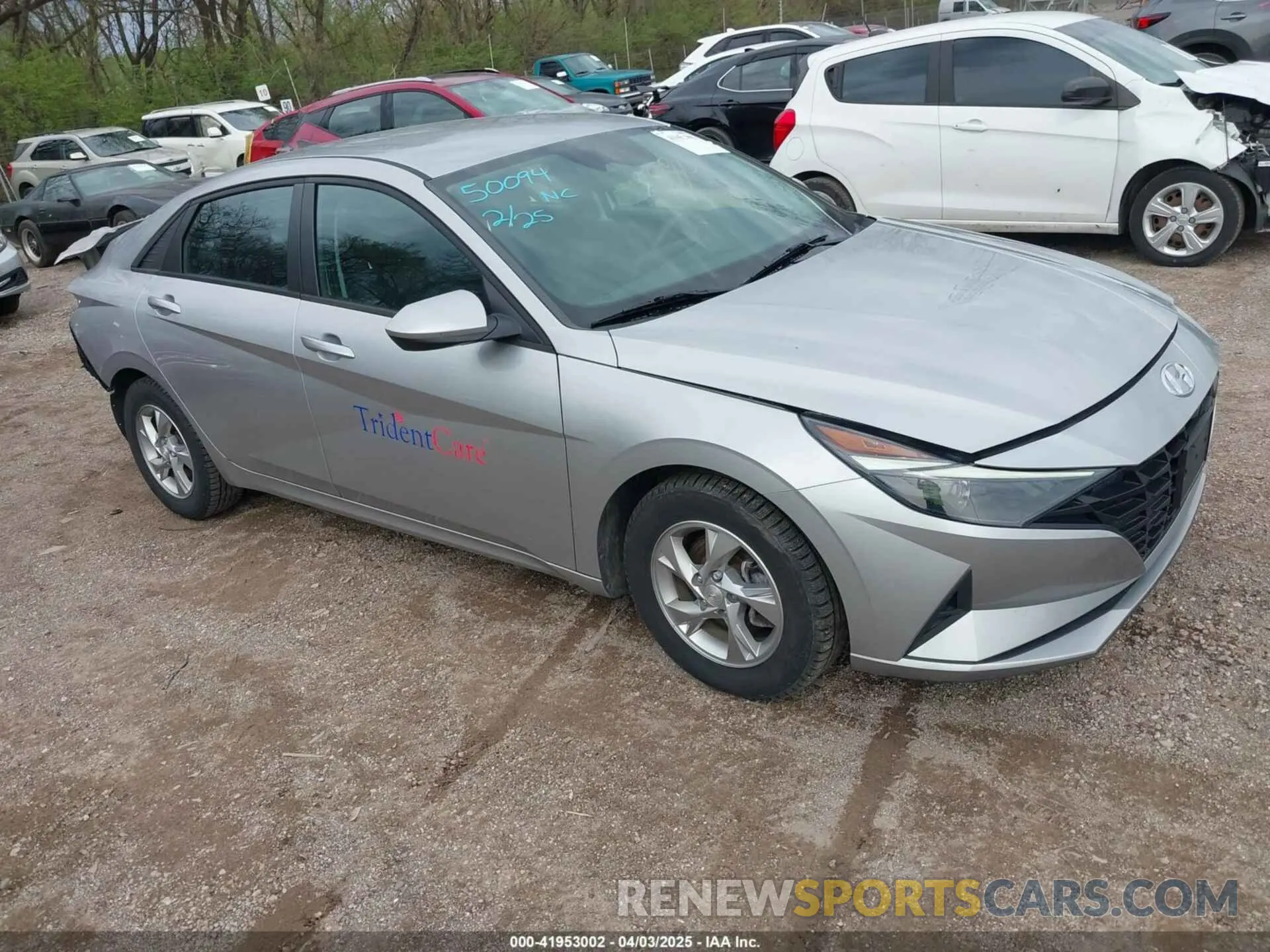 1 fotografías del automóvil dañado 5NPLL4AG3MH015933 HYUNDAI ELANTRA 2021