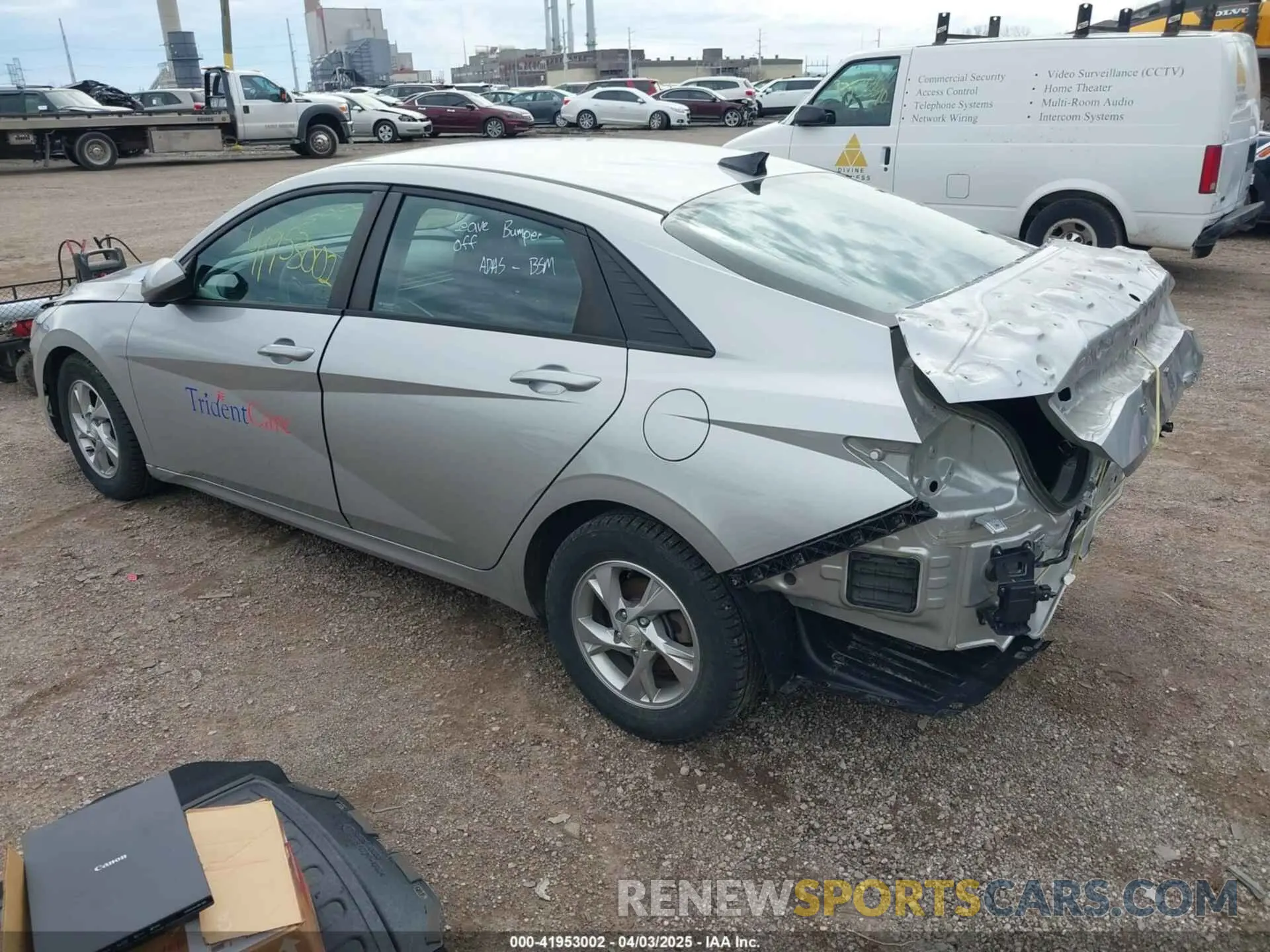 3 fotografías del automóvil dañado 5NPLL4AG3MH015933 HYUNDAI ELANTRA 2021