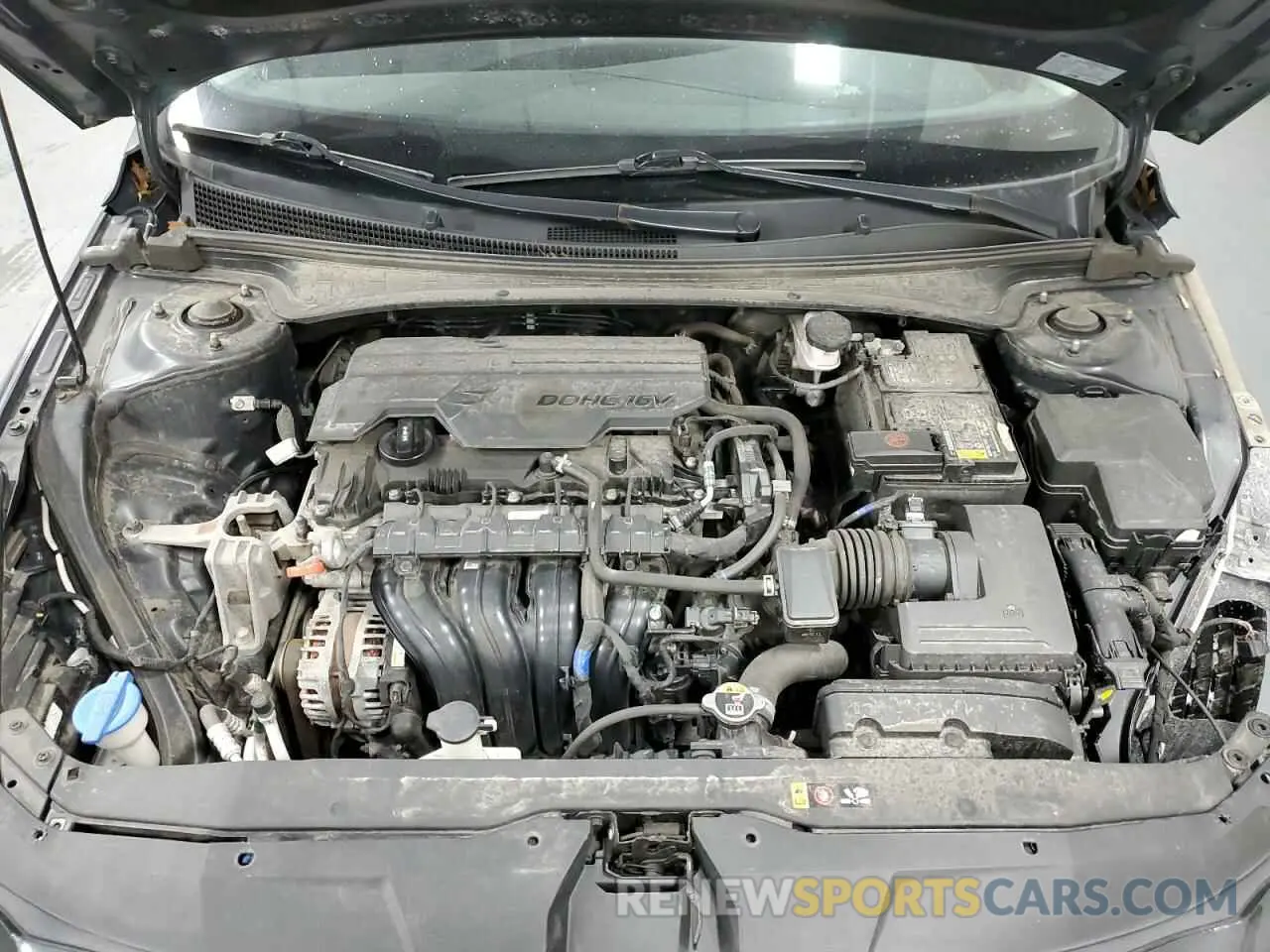11 fotografías del automóvil dañado 5NPLL4AG4MH041196 HYUNDAI ELANTRA 2021