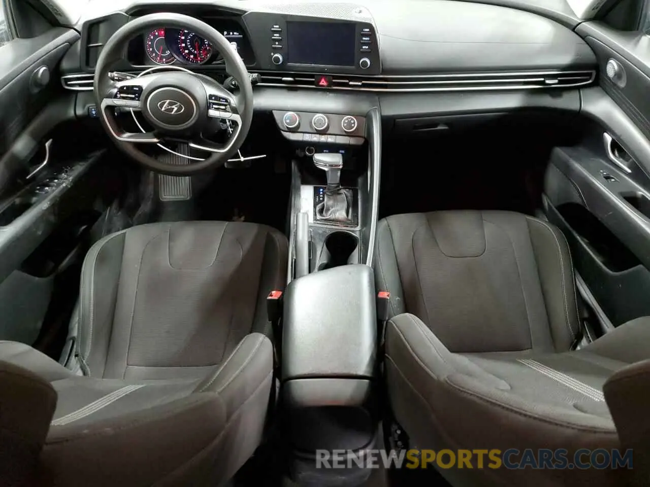 8 fotografías del automóvil dañado 5NPLL4AG4MH041196 HYUNDAI ELANTRA 2021