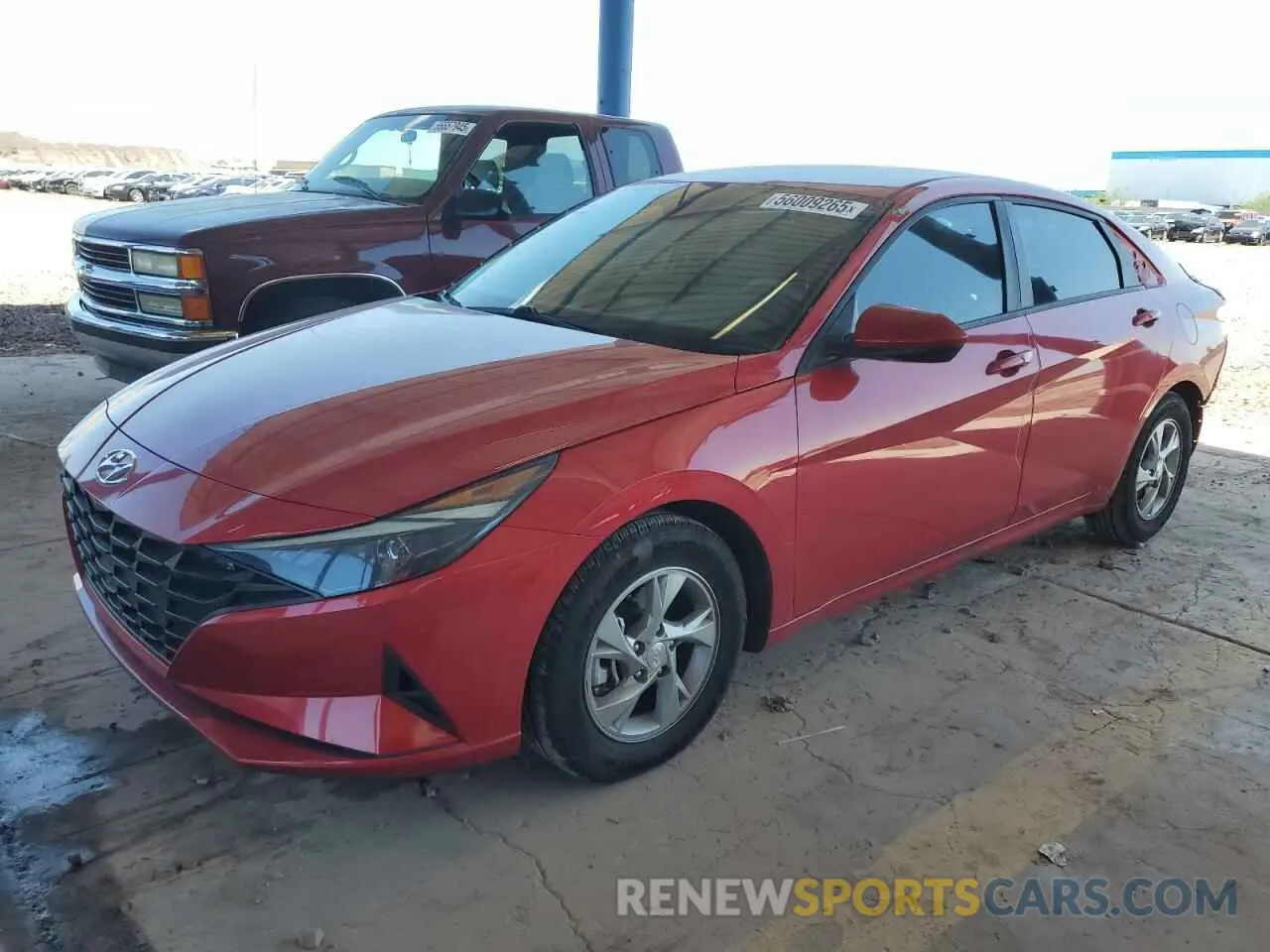 1 fotografías del automóvil dañado 5NPLL4AG5MH012368 HYUNDAI ELANTRA 2021