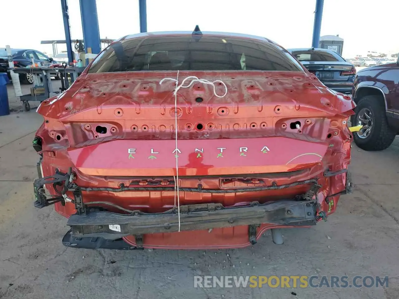 6 fotografías del automóvil dañado 5NPLL4AG5MH012368 HYUNDAI ELANTRA 2021