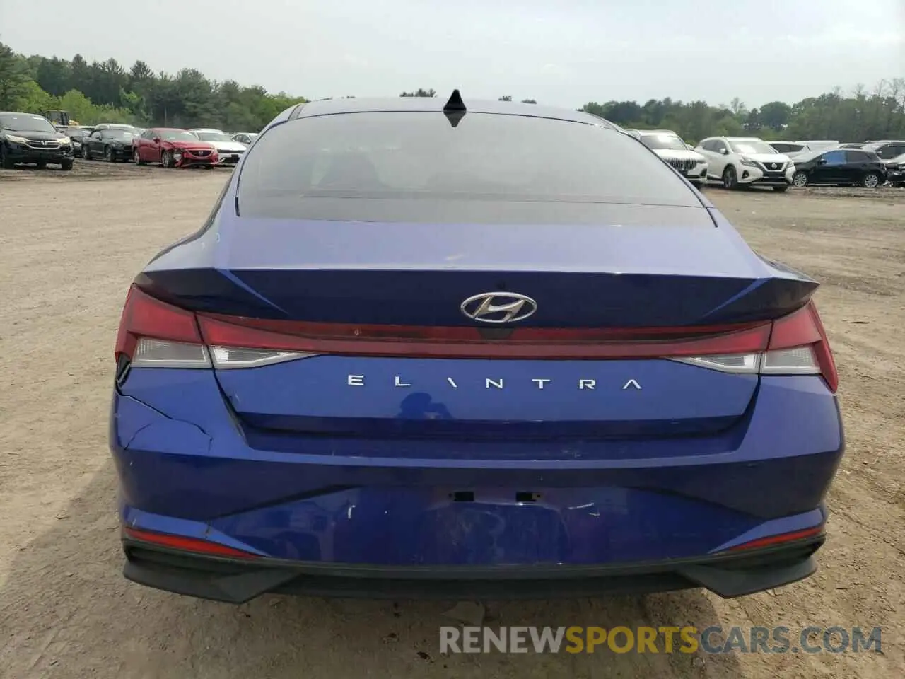 6 fotografías del automóvil dañado 5NPLL4AG5MH039800 HYUNDAI ELANTRA 2021