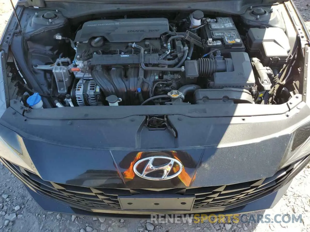 11 fotografías del automóvil dañado 5NPLL4AG5MH043233 HYUNDAI ELANTRA 2021