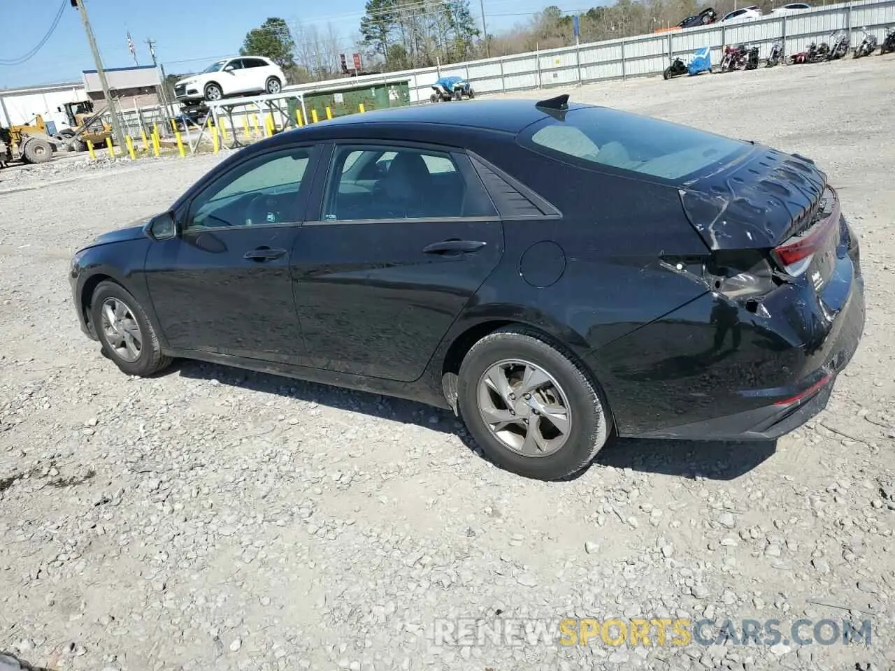 2 fotografías del automóvil dañado 5NPLL4AG5MH043233 HYUNDAI ELANTRA 2021