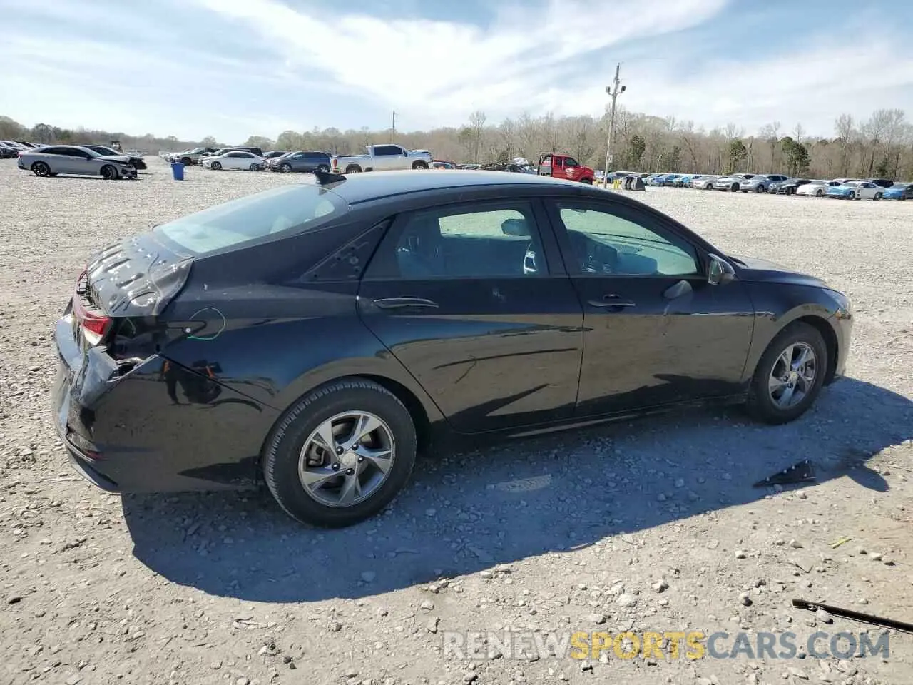 3 fotografías del automóvil dañado 5NPLL4AG5MH043233 HYUNDAI ELANTRA 2021