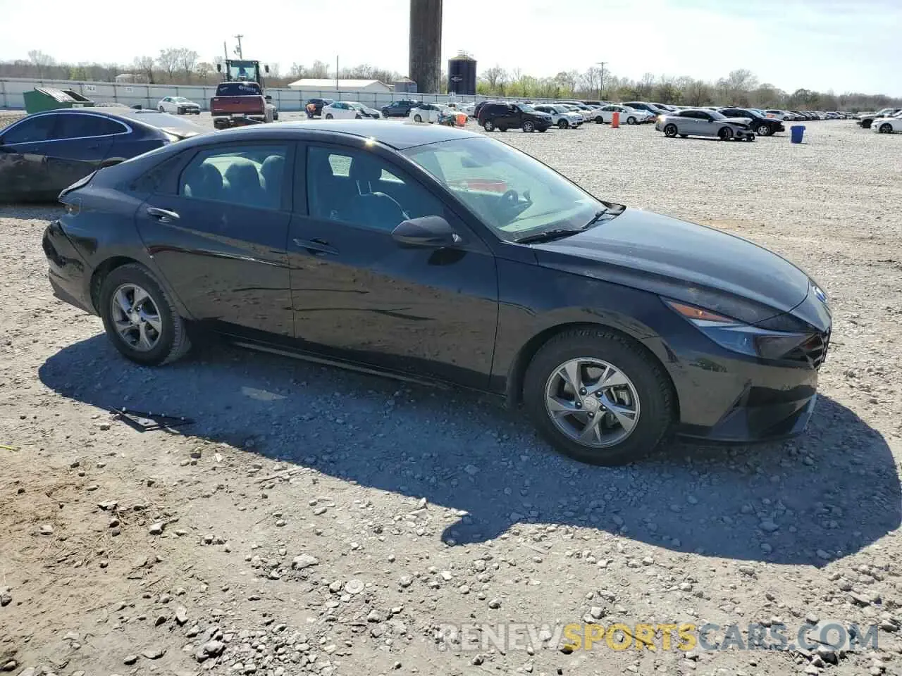 4 fotografías del automóvil dañado 5NPLL4AG5MH043233 HYUNDAI ELANTRA 2021