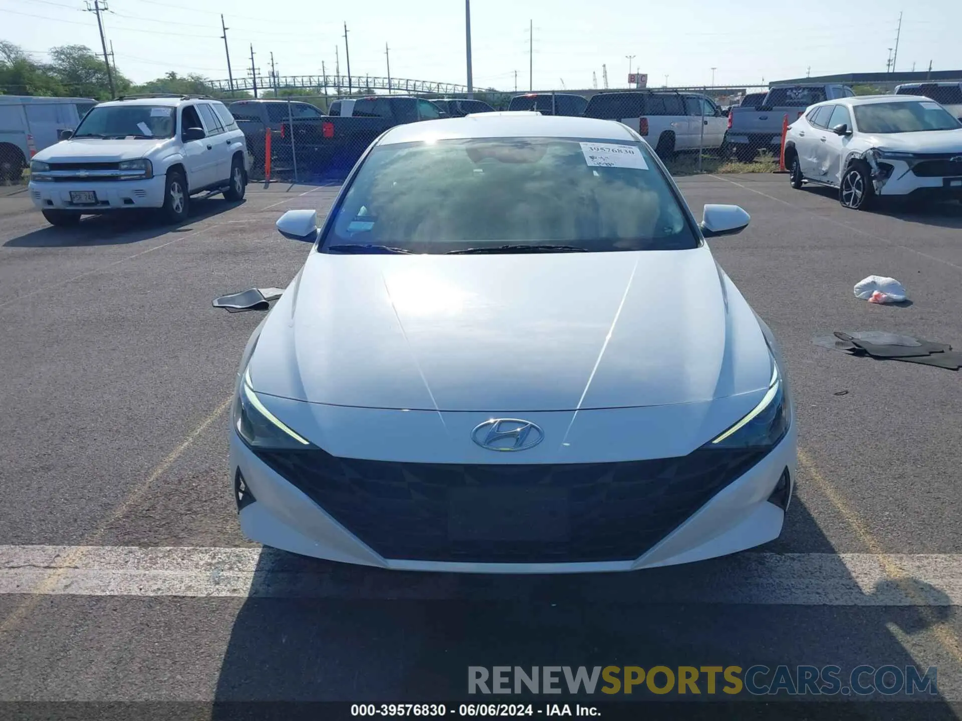 12 fotografías del automóvil dañado 5NPLL4AG6MH014727 HYUNDAI ELANTRA 2021