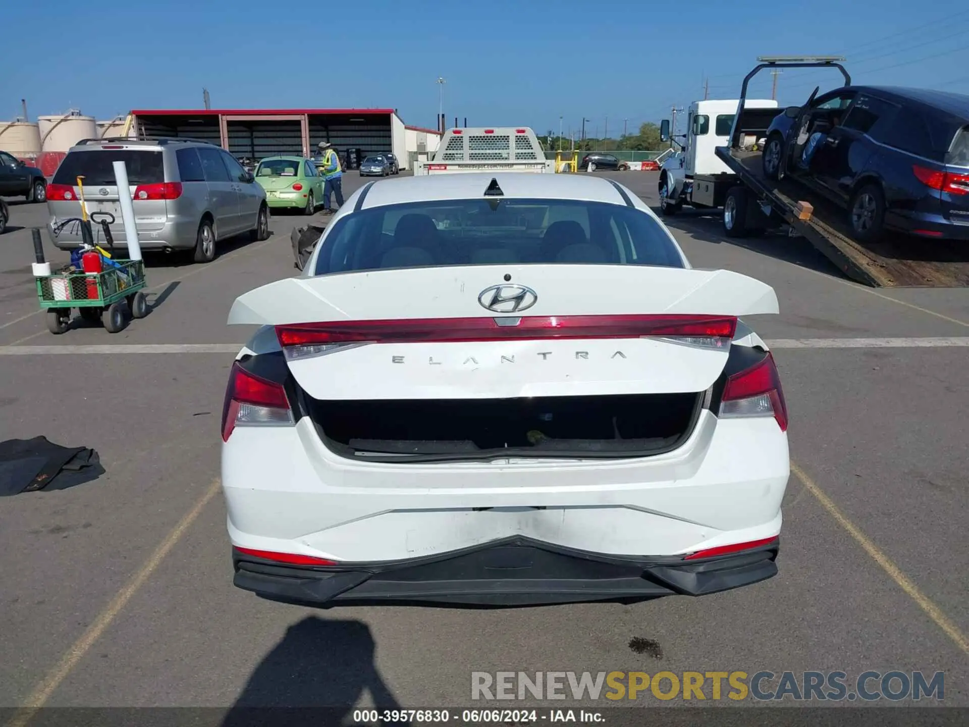 16 fotografías del automóvil dañado 5NPLL4AG6MH014727 HYUNDAI ELANTRA 2021