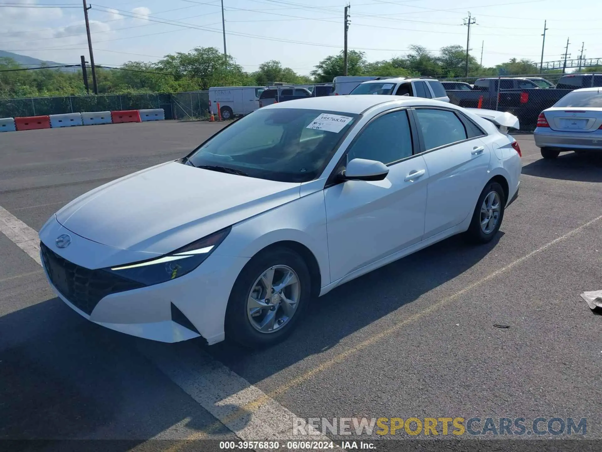 2 fotografías del automóvil dañado 5NPLL4AG6MH014727 HYUNDAI ELANTRA 2021