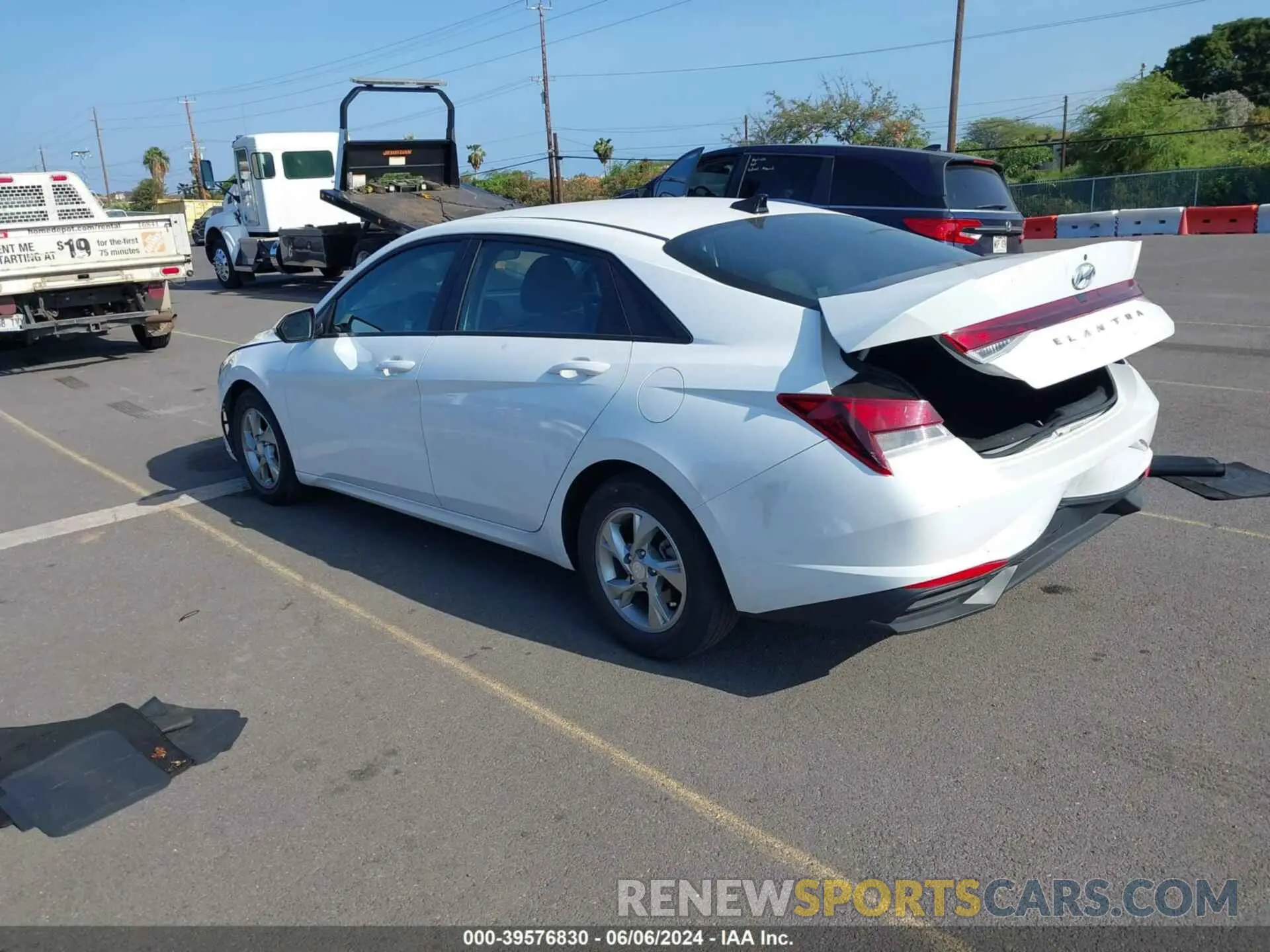 3 fotografías del automóvil dañado 5NPLL4AG6MH014727 HYUNDAI ELANTRA 2021