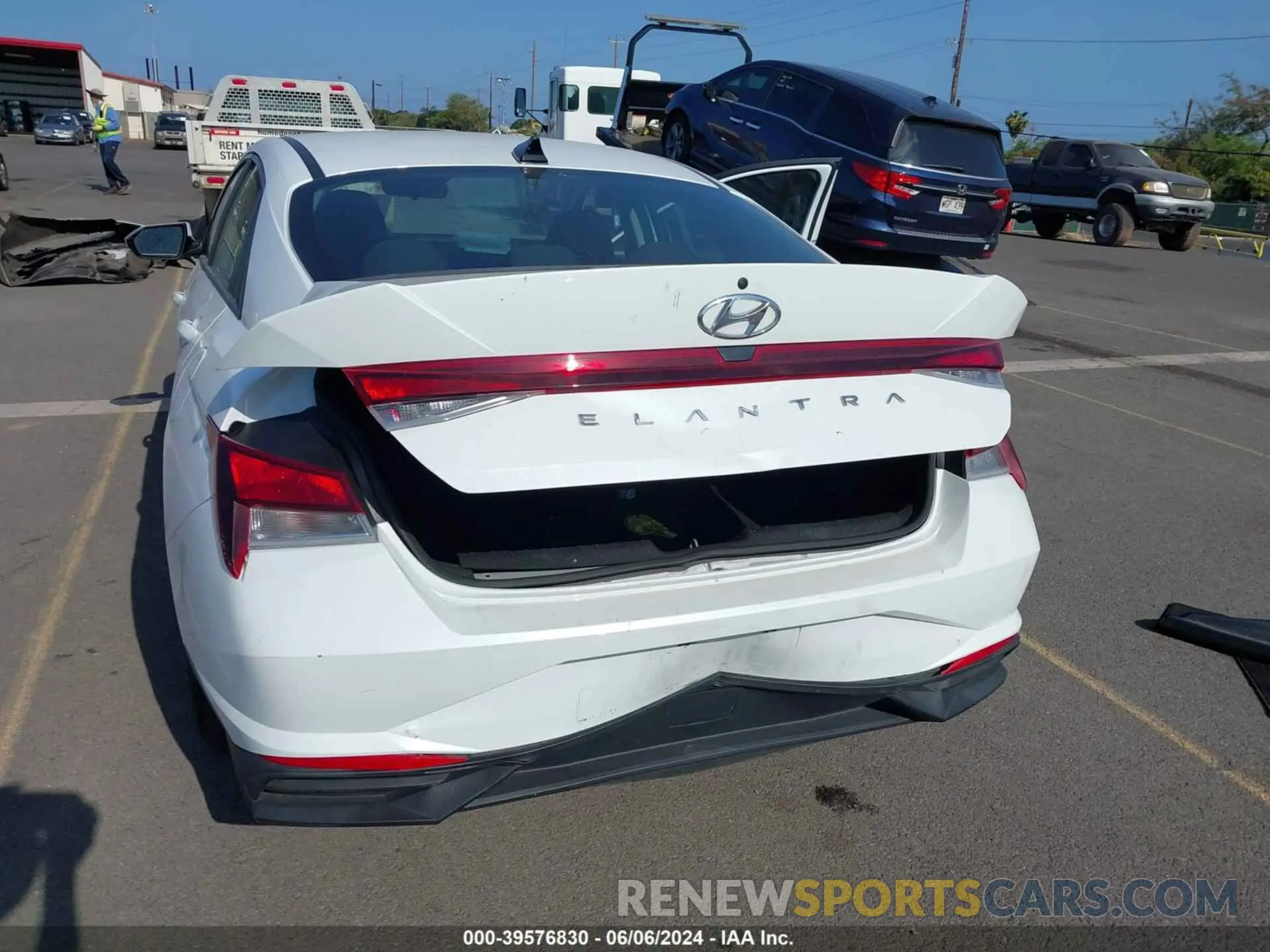 6 fotografías del automóvil dañado 5NPLL4AG6MH014727 HYUNDAI ELANTRA 2021
