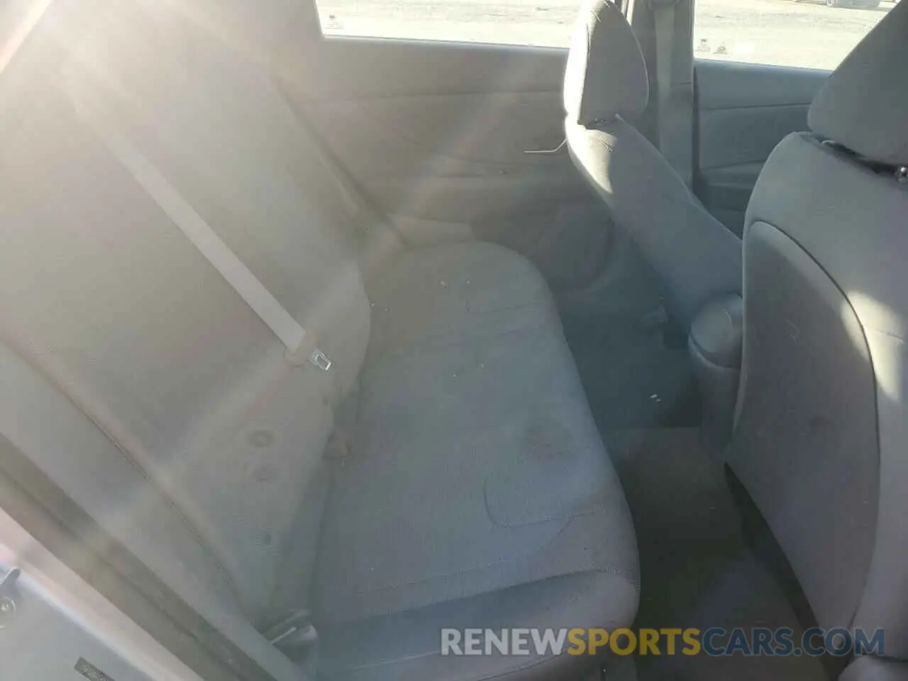 10 fotografías del automóvil dañado 5NPLL4AG6MH032032 HYUNDAI ELANTRA 2021