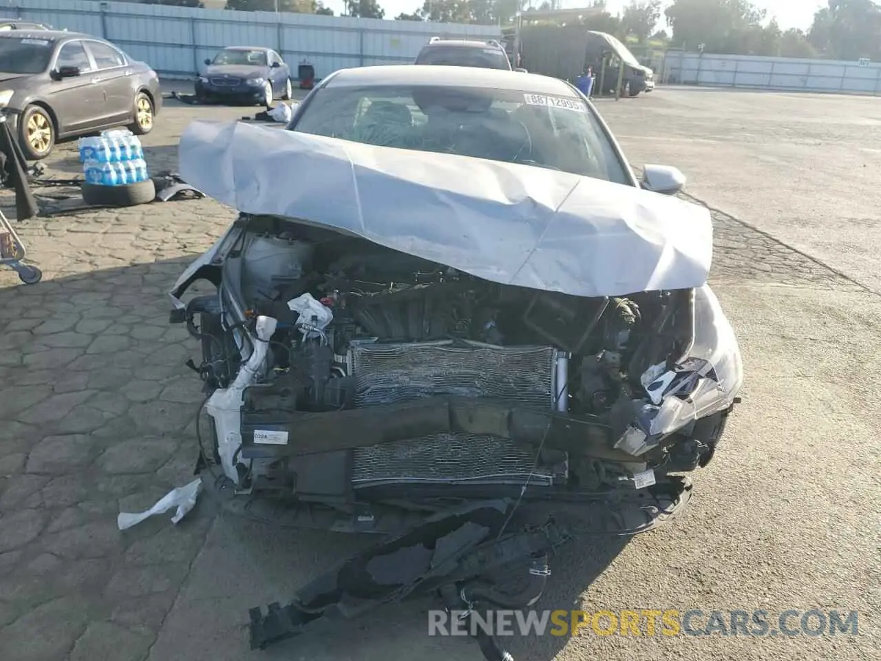 5 fotografías del automóvil dañado 5NPLL4AG6MH032032 HYUNDAI ELANTRA 2021