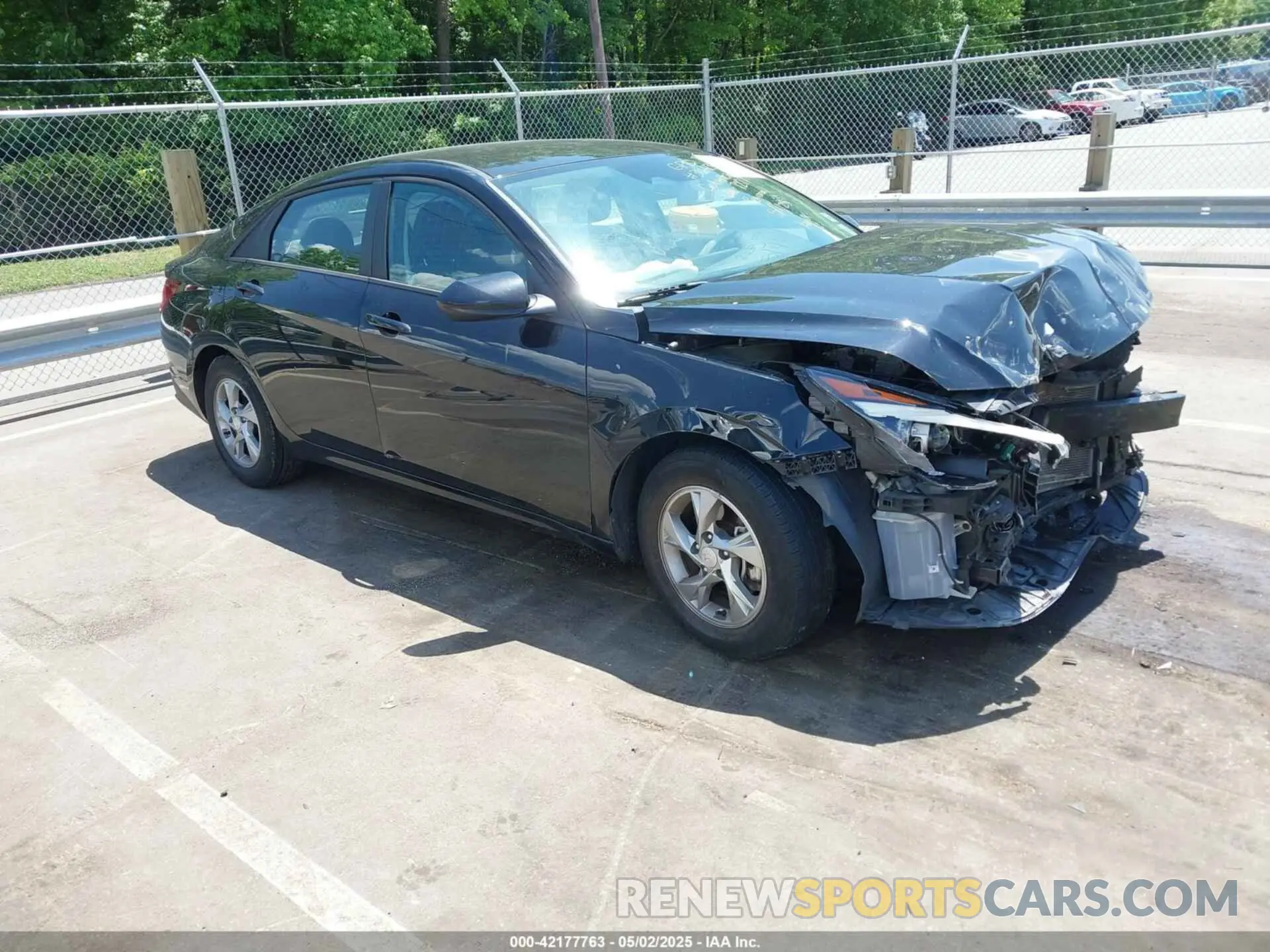 1 fotografías del automóvil dañado 5NPLL4AG6MH037277 HYUNDAI ELANTRA 2021